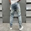 Jeans masculinos Primavera Verão Summer Men Chicon Men reto LONO FIL FIT