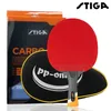 Stiga Professional Carbon 6 étoiles Racket de tennis de table pour raquettes offensives Sport Ping Pong Raquete Pimples in 240422