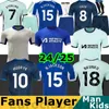 2023 2024 2025 CFC NKUNKU SOCCER Jerseys N.Jackson Kid Kit Player Version 23 24 25 Enzo Sterling James Koulibaly Azpilicueta Mudramk Fofana Palmer Football Shirt