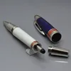 Classic Wholesale JFK noir blanc Ballpoint / Roller Ball Pen Office Stationnery Promotion Écriture Business Gift Ink Pens S