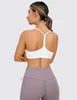 Diseñador Lul Yoga Outfit Sport Sport Bras Women High Support Supporty Yoga Butterylux en forma de mujer Sports Sports Racerback de bajo impacto.