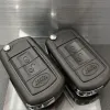 Новички Land Rover Freelander 2 Range Rover Sport LR3 Discovery Case Case Flip Flip Demote Key Shell 3 кнопки автомобильные аксессуары