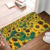 Carpets Sunflower 24 "x 16" Mat de bain en mousse à mémoire absorbante sans glissement pour décoration / cuisine / entrée / intérieur / extérieur / salon