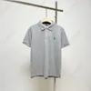 Heren Damesontwerper Wit Polo T-shirt Fashion Polo Sweatshirt Tops Men Luxurys Kleding Mouw Dichtste T-shirt Us Size S-XXL