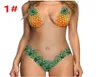 Yaz Yeni Kadın Tek Parça Banyo Push Up Baskılı Seksi Kavun Meyve Kabuğu Cilt Renk Ananas Mayo Bikini Mayo Kıyafet Costum4095946