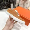 Maat 35-40 mode Deep Orange Sneakers Casual schoen Loafer Flat Heel Outdoor Low Tennis Hike Lederen Run vrouwen Travel Walk Shoes Men Sport Runner Trainer Girl