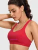 Designer Lul Yoga Outfit Sport Bras Frauen hohe Unterstützung Yoga gegen Hals Sportkrisenkreuz Rückenleichter Aufprall gepolstert BH