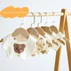 Towels Robes Korean Style Baby Feeding Bibs 7 Layers Cotton Petal Infants Print Crepe Saliva Towel Newborn Toddler Soft Burp Cloth Kid Bib