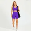 Lu uitlijnde set naakt sense suite suit high taille elastische band slanke sportset huidvriendelijk ademende fiess yoga kleding citroen lemon ll gym spor