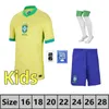 22 2023 2024 Brazylijskie koszulki piłkarskie L.paqueta Neymar Vini Jr. 23 P.Coutinho Richarlison Football Shirt G.jesus T.Silva Bruno G. Pele Casemiro
