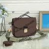 2024 Designers Bag Women's Fashion Clutch Classic Pochette äkta Leather Luxurys Mens Axel Purs Top Handle Travel Rem Flap Hand Bags