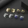 BUFF LINKS GOLDEN TAJ BUFFLINKS RETRO PROTRO BAIL NO NOT YIN YANG CILVIDAS FRANCESSAS DE CUFFLINKS DE CONJUNTO DE CASAMENTO Q240508