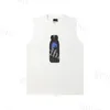 Mode Paris Mens Tees Cotton Sleeveless Vest Designer Letter Brodery Tank Tops Kläder