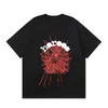 قمصان مصممة رجال Pullover Red Young Thug 5555555 Angel T Shirt Men Womens Designer T Shirt المطرزة على شبكة الإنترنت Switshirt Size S/M/L/XL