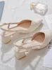 Lässige Schuhe modische High Heels Feminine Teminine French Fairy Style Spitze