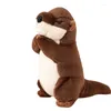 Almohada 20cm lindo bendición de oración nutria Animal de peluche regalo de cumpleaños decoración de la oficina en casa