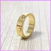 ACLE LOVE RING GOLD Silver Rose Gold Wedding Rings pour femmes Designer Jewelry pourdies Designers Ring With Diamond Mens D2112102F 322U
