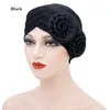 Berets Muslim Tam-O'-Shanter Women's Forehead Cross Plate Bead Caps Fashion Turban Factory Direct Sales