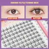 Falsche Wimpern falsche Wimpern mit hoher Kapazität natürlicher Wispy-Cluster-Wimpern 32 Reihen DIY Wimpern Erweiterungen hochwertige professionelle Make-up-Produkte D240508