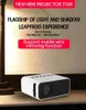 Projectors YT500 LED Video mobilne Mini Projector Media Media Player Childrens Prezent Cinema kablowy Projektor J0509