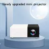 Projectors YG300 Plug-In Handheld Projector Outdoor Multimedia Home Theater Compatible med HD/USB/TF/Lämplig för hemunderhållning J240509