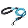 Nylon Rope Dog Leash Reflective Pet Running Tracking Leashes 1.5M Long Handle Durable Lead Dogs Mountain Climbing Ropes es s s