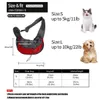 1 PCS Pet Bag Cat Dog Travel draagbare Cross-Body schoudertas Ademend gaas Pet Backpack 240509