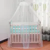Baby Mosquito Net Universal Crib Crib Floor Mosquito Net Dome Children Mosquito Met Net Anti Mosquito Cover con pizzo 240506