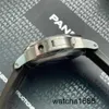 Montre de poigne décontractée Panerai Luminor Series PAM00797 Watch Manual Mechanical Mens Huit Day Chain Titanium Metal Luxury Watch