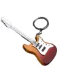 Creative Refillable Guitar Gas Unfilled Lighter Wholesale Portable Fashion Cigarette Lighter With Keychain