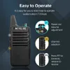 Retevis RT622 Mini Walkie Talkie 4 PCS WAKIETALKIES PMR4 FRS VOX PORTABLE Station de radio bidirectionnelle pour restaurant EL 240430