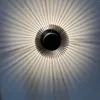 Lampa ścienna Nowoczesna dekoracja LED Minimalistyczne oświetlenie Mieszkanie sypialnia Tło Złote kinkiety Oprawa światła nocnego