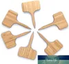 100pcs Garden Plant Étiquettes BAMBOO TTYPE TAGNES MARCHEURS POTS POTS DÉCORATION DE GARDIN