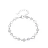 Bracelets de mariage Nouvelle tendance mode élégante délicate brillant doux amour zircon bracelet womens bijoux de mariage cadeau de fête d'anniversaire de tous les jours