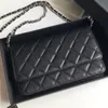 9A Designer Bags Card Holder Ladies Fashion Shoulder Bag Gold Caviar Genuine Leather Chain Bag High Quality Quilted Coin Purse With Gif Orpx