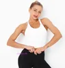 Designer Lul Yoga Outfit Sport Bras Frauen hohe Unterstützung Frauen Langer Sport -BH mit abnehmbarer Polsterung sexy Kreuz Rückengurt Yoga Übung