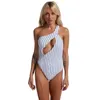 Kvinnors badkläder Summer Women 2024 Bikini Beachwear Kvinnlig Sexig baddräkt Stripe Solid Color Beach Outfits For