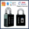 Smart Lock Tuya ttlock Contrôles d'application de cadenas intelligents Card de mot de passe imperméable RFID Bluetooth Antift Luggage Sac Electronic Door Lock WX