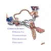Colliers de pendentif Collier ALLIAGE AAA PENDANTS FEMMES POUR FIT CHARMS Perles Bracelets Bijoux Annajewel Drop Livrot Dh5ui