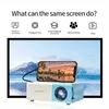 Projectors YG300 Entertainment Mini Projector compatible with USB HD SD plugin can connect to indoor and outdoor built-in speakers J240509