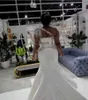Свадебные платья с длинными рукавами с съемным поезд