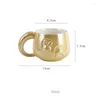 Tasses en céramique Certe de café Carte de tasse Love Cartoon avec couvercle Scoop Milk Office Girl Famille cadeau