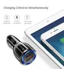 Autolarger snel snel opladen PD USB-C QC3.0 Type C Auto Power Adapters voor iPad iPhone 12 13 Pro Max Samsung LG-opladers