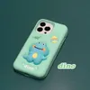 Inflated dinosaurs Case for Iphone 14 14pro Max11 Pro Max Xs Max X 12 Pro Max Protective Cover