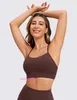 Designer Lul Yoga tenue sport Bras Femmes High Support Support Yoga Butterluxe Femmes Back Raceback Sports Bra Brade d'épaule mince sans anneau en acier