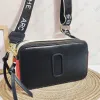 Дизайнерская сумка снимка многоцветная сумка для камеры классики мини-маркивая сумка сумочка женская широкая ремешка на плечо мода роскошные кожа