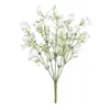 Decoratieve bloemen kransen 5 vorken kunstmatige bloemplant gypsophila hot sales bruiloft bruids boeket kerst huis decor vase diy cadeaubotografie prop prop