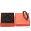2022 NOUVEAU BRACELET All Black Cool Stone Chain Bracelets Luxury For Man Woman Jewelry Top Quality 289Z
