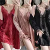 Kadınlar Robe Kış Polar Homedress Velor Vinç Elbise Seksi Dantel Trim Elbise Kimono Sıcak Nightwear Kadın Bat Gevşek Tatay