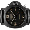 Peneraa High -End -Designer Uhren für Serien Keramik Dual Time Automatic Mechanical Watch Mens PAM00441 Original 1: 1 mit echtem Logo und Box